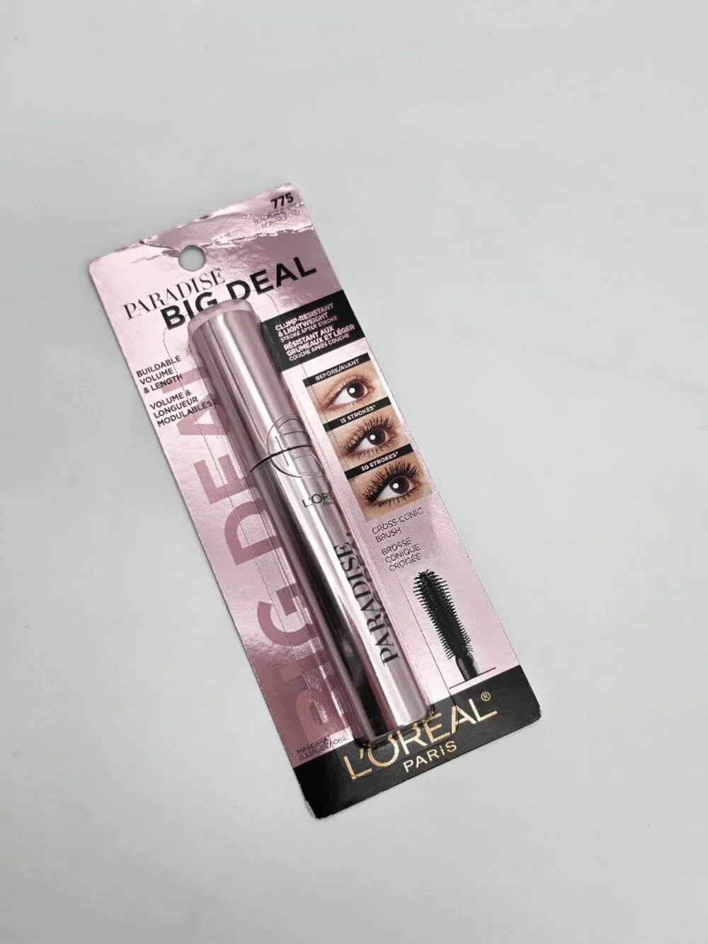 L’Oréal Paris Paradise Big Deal Mascara 775 Blackest Black New